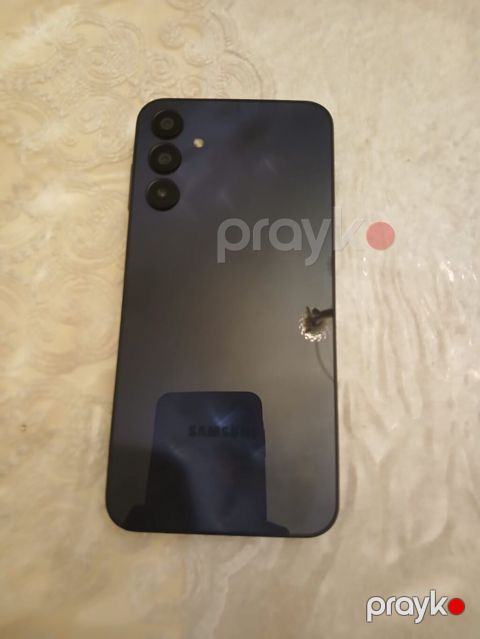 Samsung Galaxy A15, 128 GB, rəng - Qara, Barmaq izi