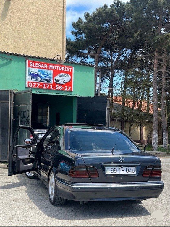 Mercedes E 270, 2.7 L, 2000 il, 880 000 km — Avtomobillər, Bakı (3)