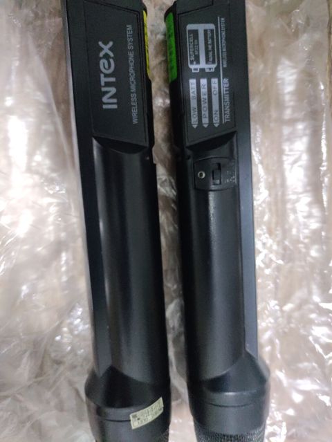 Məhsul: Intex Wireless Microphone System – əl mikrofonları (2 ədəd) — Bakı
