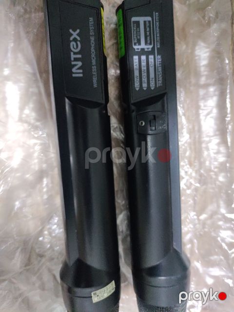 Məhsul: Intex Wireless Microphone System – əl mikrofonları (2 ədəd) — Bakı