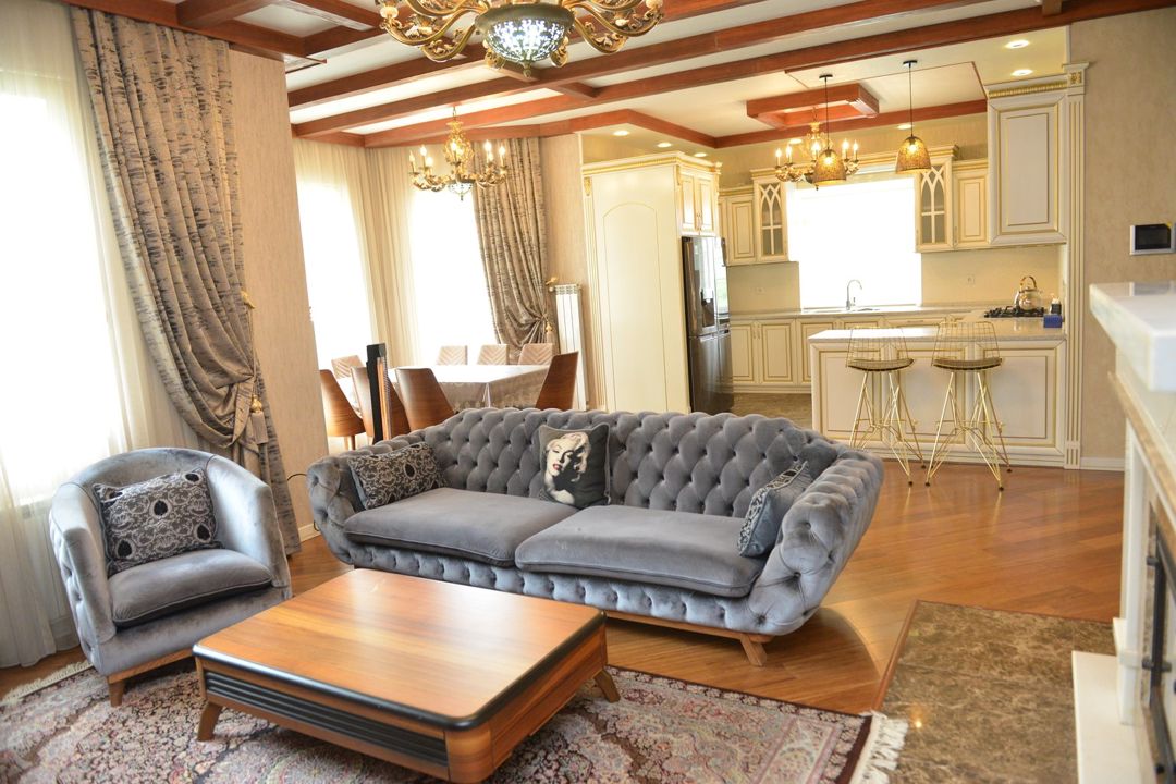 Satılır 6 otaqlı həyət evi/bağ evi 350 m² — Ev, villa, Bakı (9)