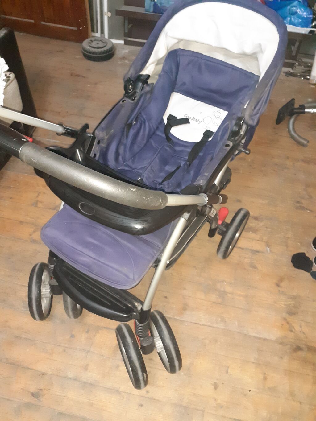 Uşaq arabası – ComfortBaby marka Xüsusiyyətlər: - 6 təkərli stabil — Uşaq nəqliyyatı, Xırdalan (4)