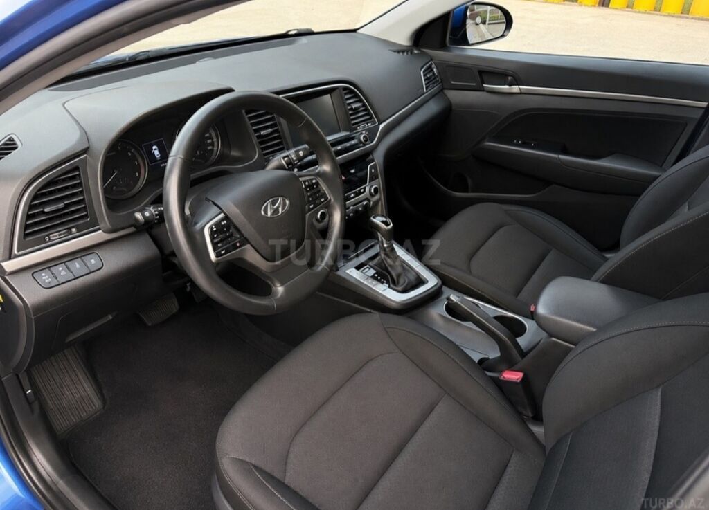 Hyundai Elantra sedan – mavi rəng, Azərbaycanda dövlət qeydiyyat — Avto, Digah (4)
