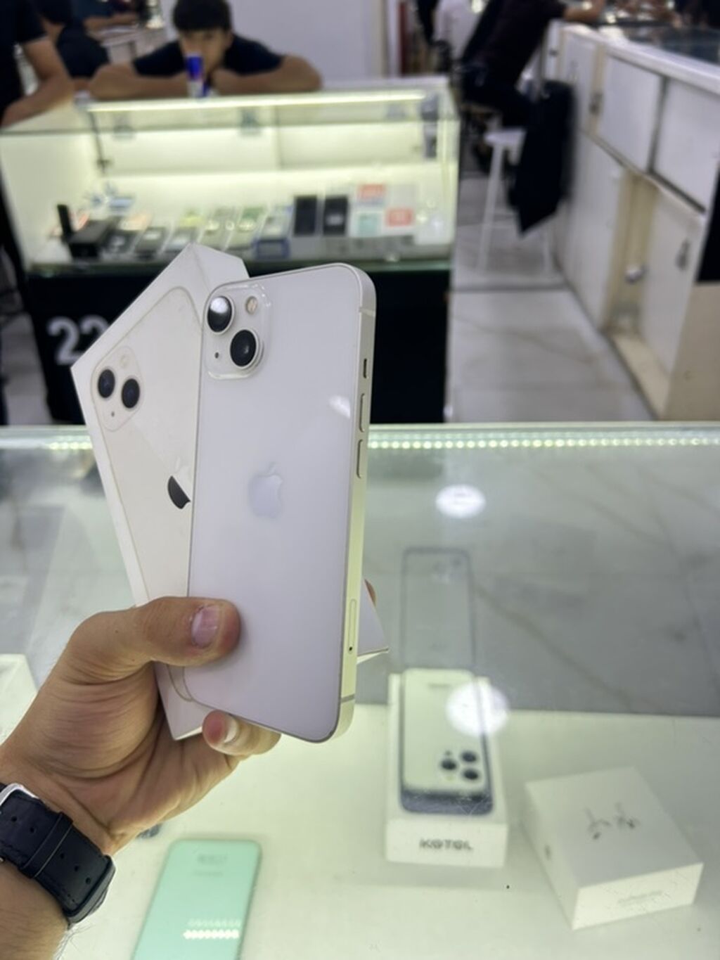 IPhone 13, 128 GB, Ağ, Face ID — Apple iPhone, Gəncə (3)