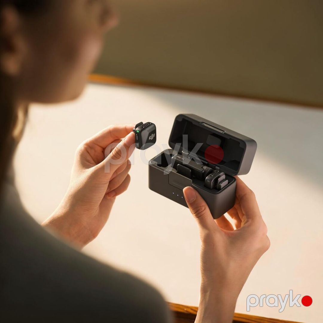 DJI Mic Mini (2TX +1RX+ Charging Case) — Səs texnikası, Bakı (3)