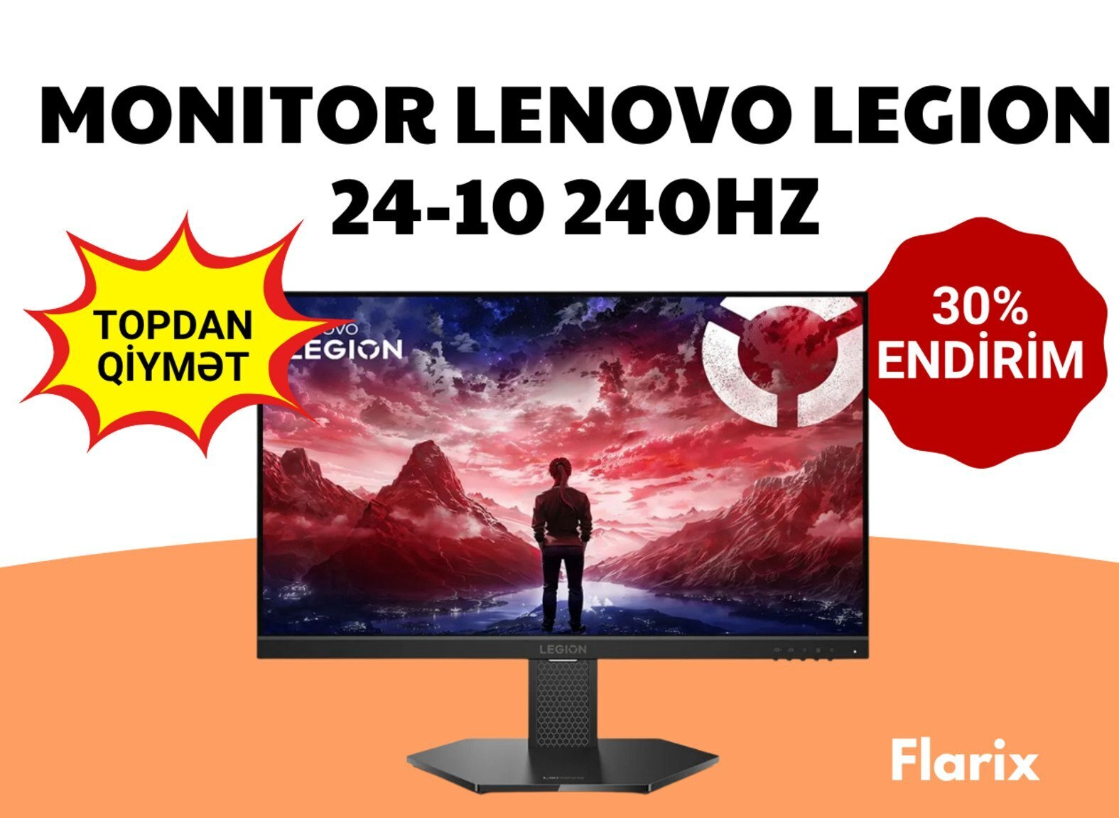 Monitor Lenovo Legion 24-10 23.8" 240Hz
