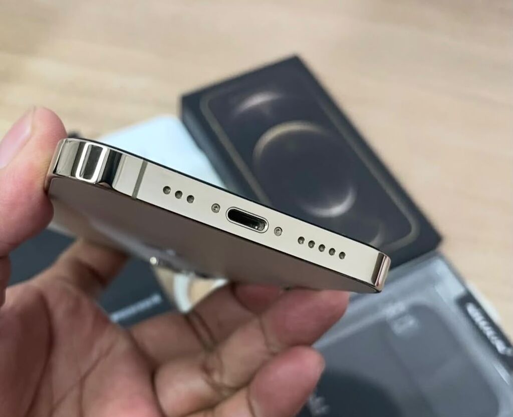 IPhone 12 Pro, 256 GB, Qızılı, Zəmanət, Simsiz şarj, Face ID — Apple iPhone, Digah (5)