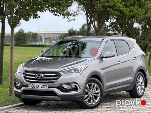 Hyundai Santa Fe, 2.0 L, 2018 il, 35 000 km — Bakı