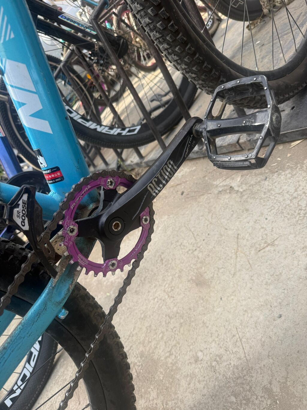 Dirt/Street tipli dağ velosipedi - Çərçivə: SR Suntour Goose — Dağ velosipedləri, Sumqayıt (2)