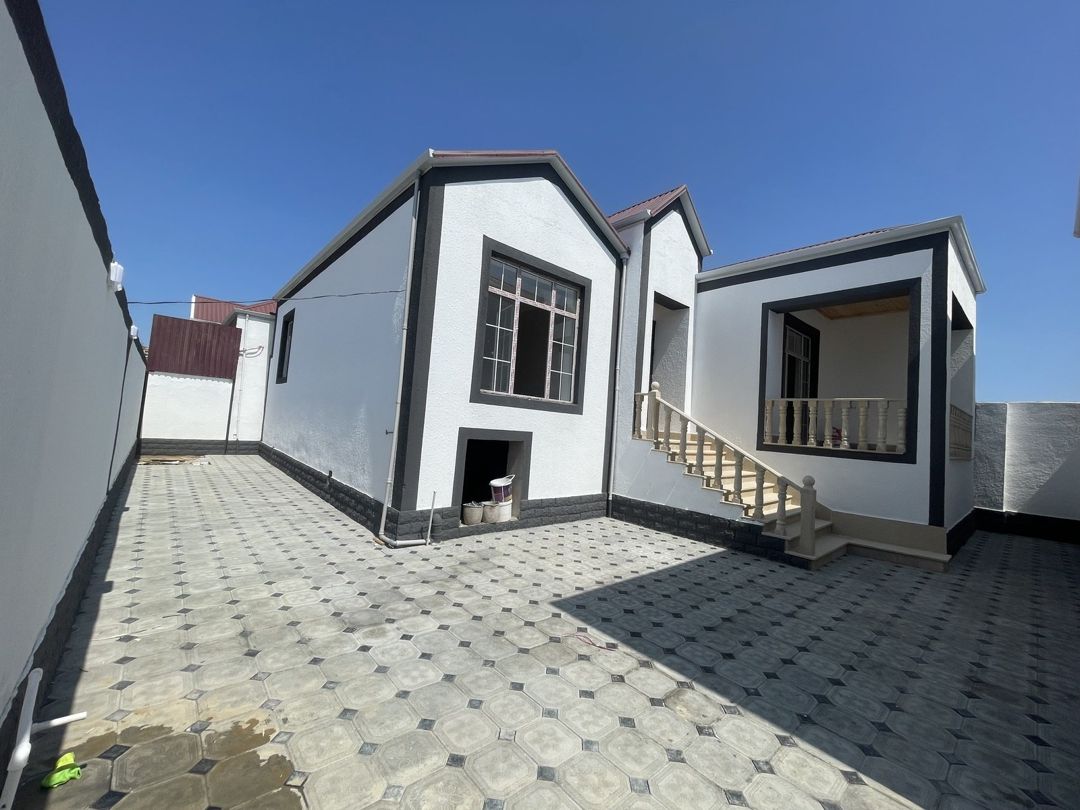Satılır 4 otaqlı həyət evi/bağ evi 75 m² — Ev, villa, Bakı (2)