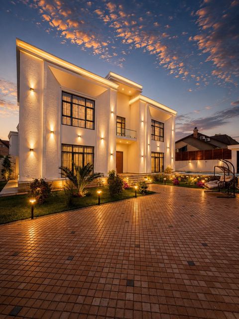 Satılır 6 otaqlı həyət evi/bağ evi 350 m² — Bakı