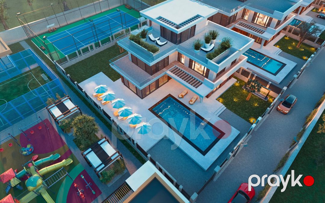 Satılır 6 otaqlı həyət evi/bağ evi 450 m² — Ev, villa, Bakı (4)