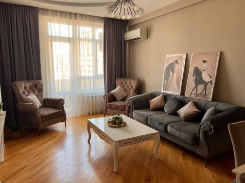 İcarəyə verilir 2 otaqlı yeni tikili 60 m² — Bakı