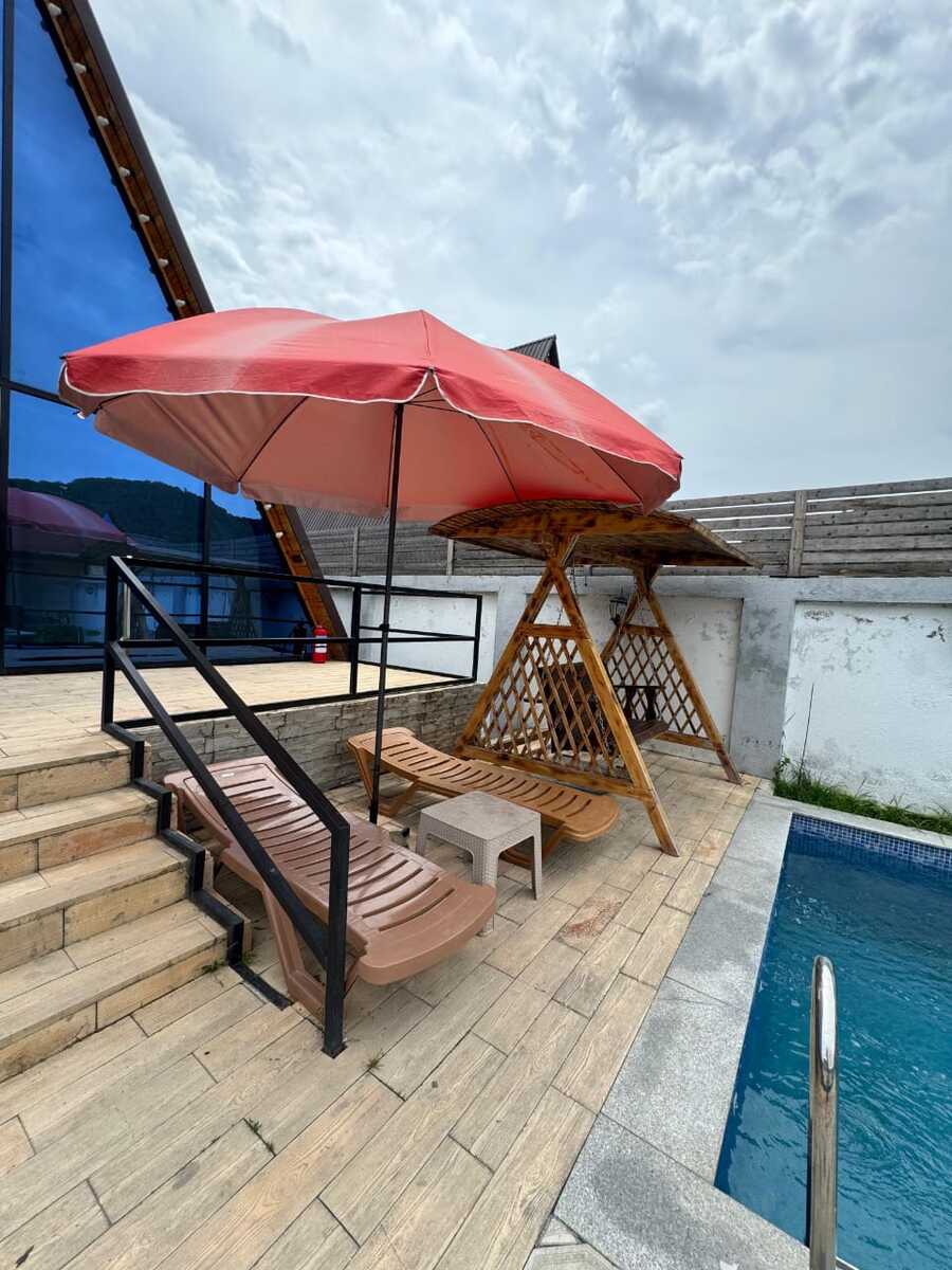İcarəyə verilir 4 otaqlı həyət evi/bağ evi 220 m² — Ev, villa, Qəbələ (7)