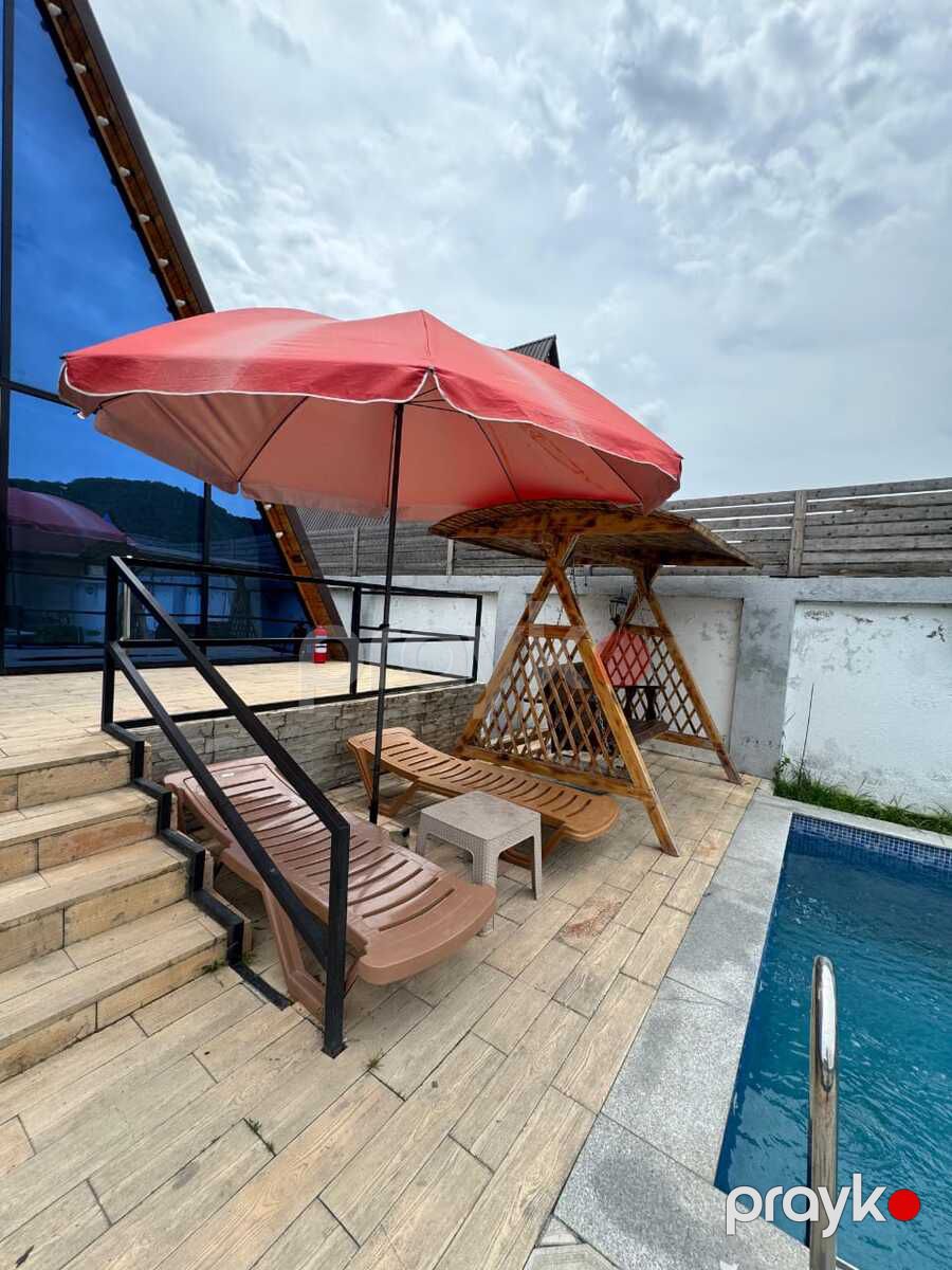 İcarəyə verilir 4 otaqlı həyət evi/bağ evi 220 m² — Ev, villa, Qəbələ (7)