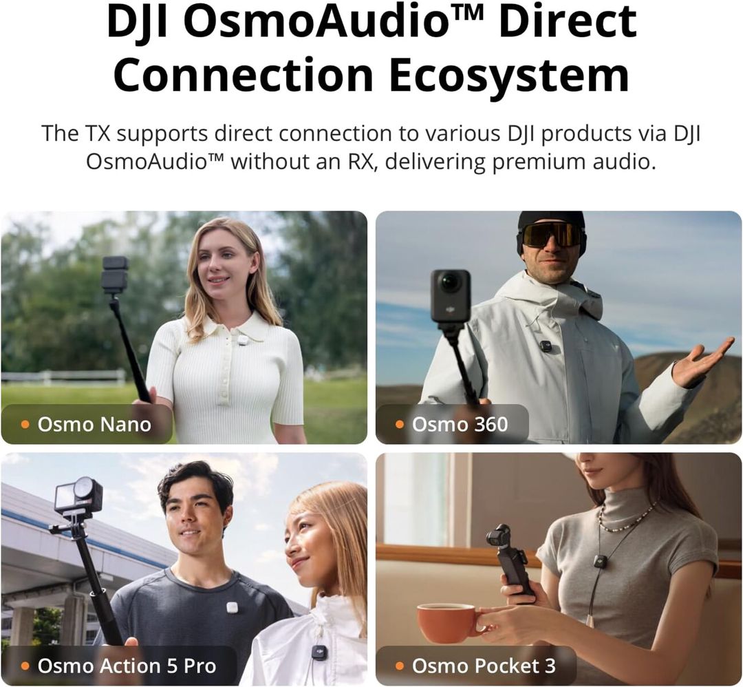 DJI Mic Mini (2TX +1RX+ Charging Case) — Elektronika, Bakı (6)