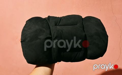 Səyahət/yol üçün universal boyun yastığı - Rəng: qara - Forması — Bakı