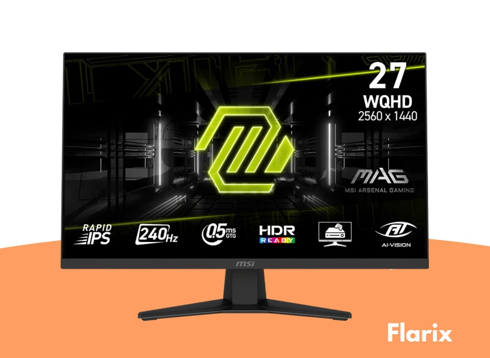 Monitor MSI MAG 274QF X24 24" 2K Wqhd 240Hz — Elektronika (2)
