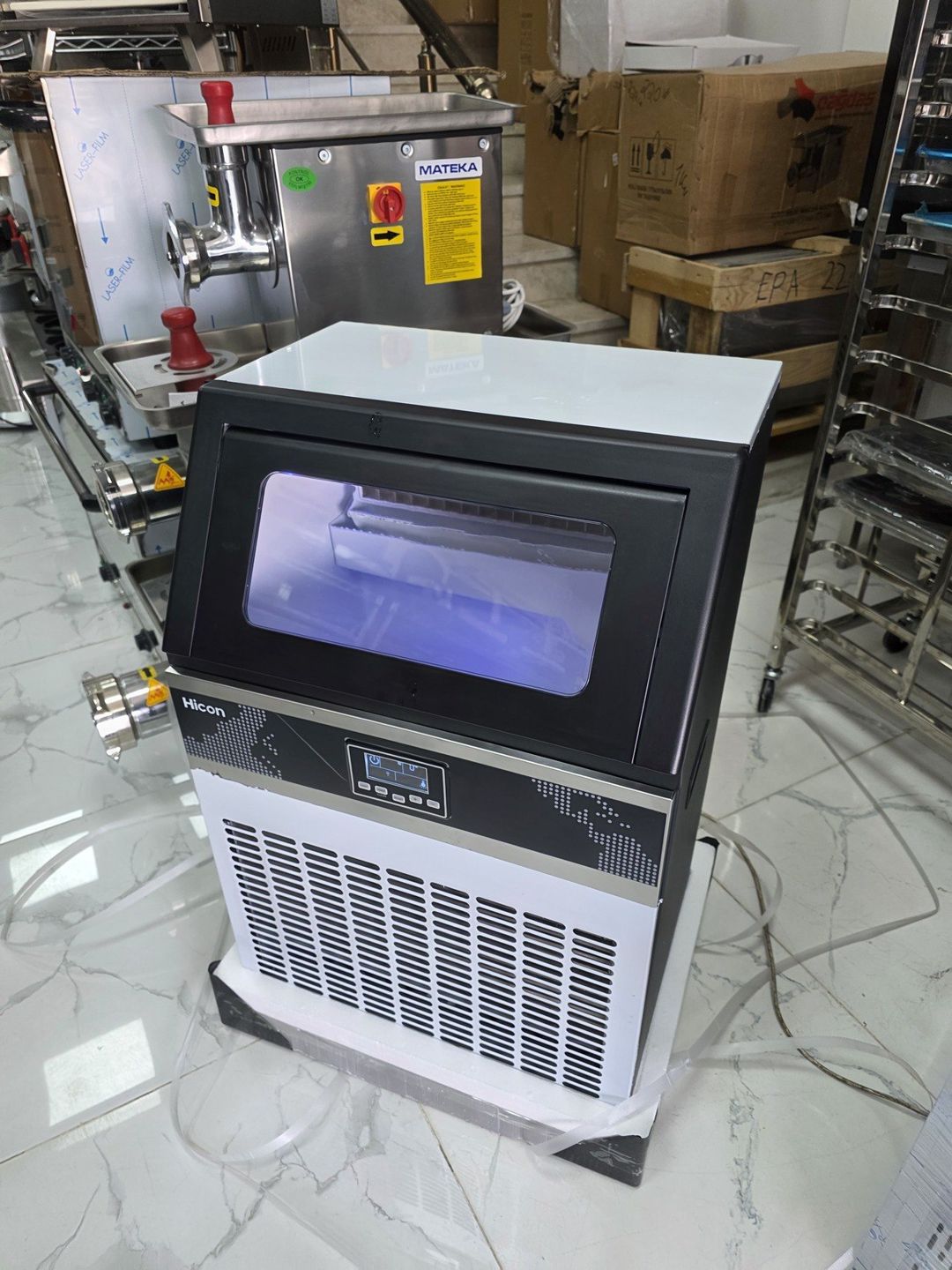 Buz maşını Hicon120kg/24h — Biznes və avadanlıq, Bakı (2)