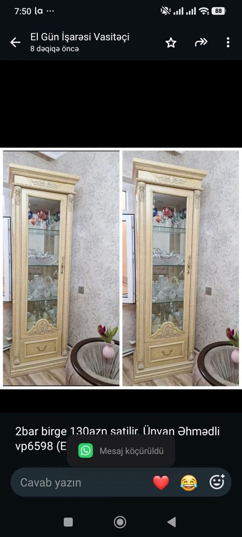 2bar birge 130azn satilir. Ünvan Əhmədli vp6598 (El) — Bakı