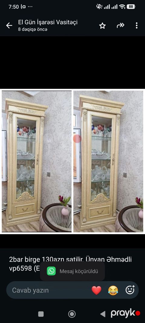 2bar birge 130azn satilir. Ünvan Əhmədli vp6598 (El) — Bakı