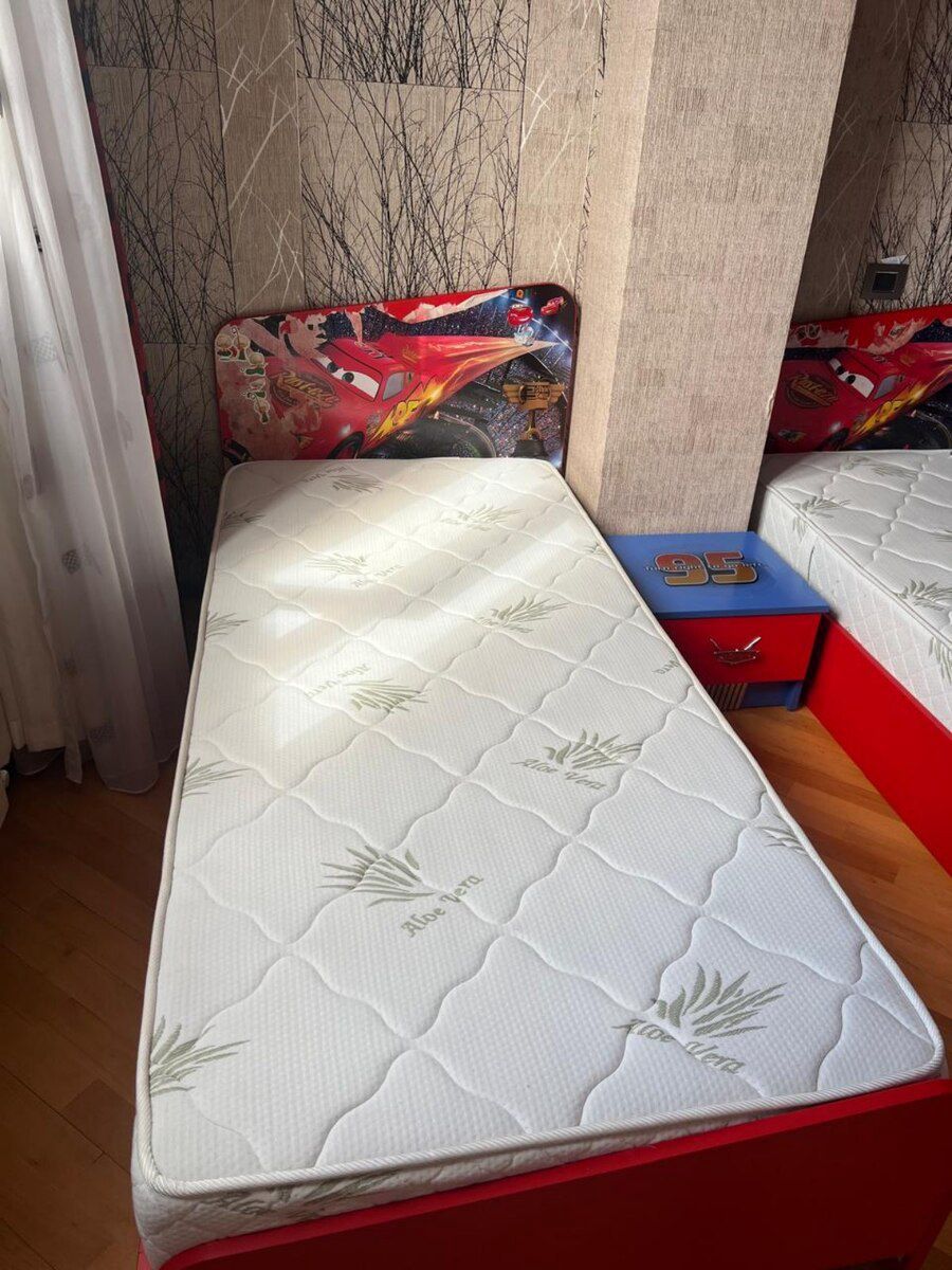 Gənc otağı mebeli — Maşınlar motiflı mebel dəsti — Uşaq otağı, Bakı (7)