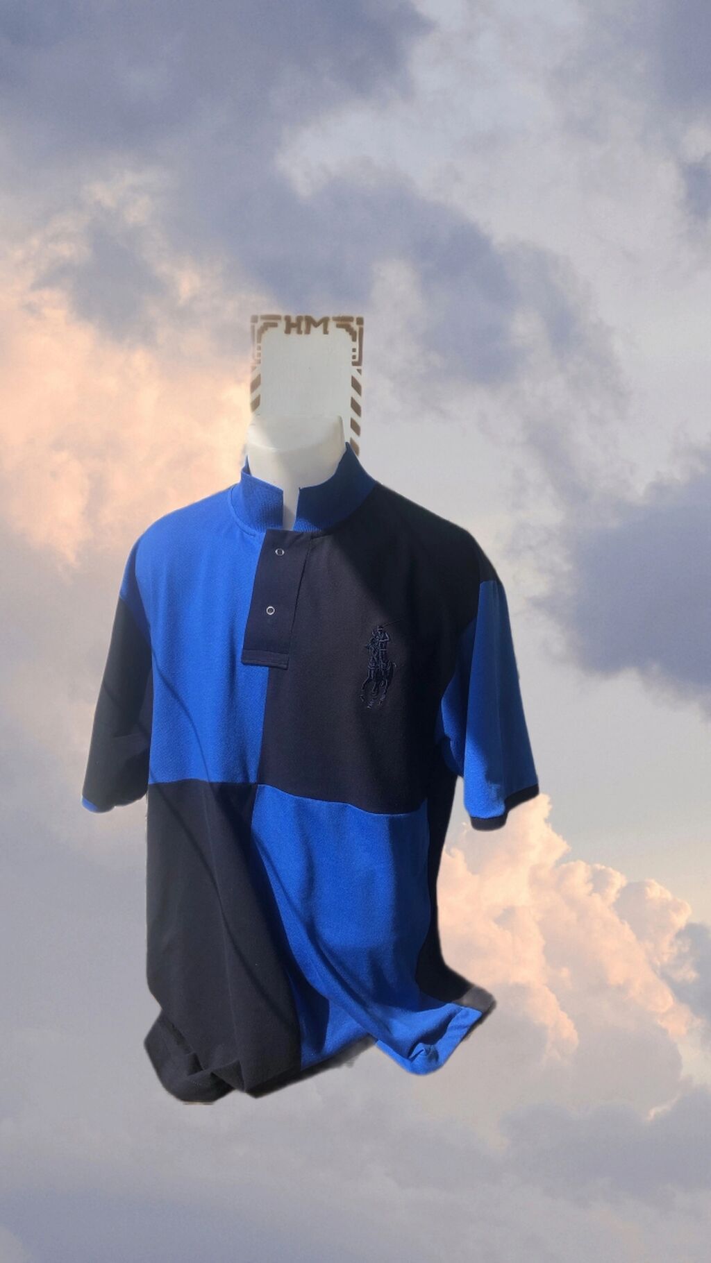 Polo köynək, Ralph Lauren, L, rəng - Göy — Şəxsi əşyalar, Bakı (5)