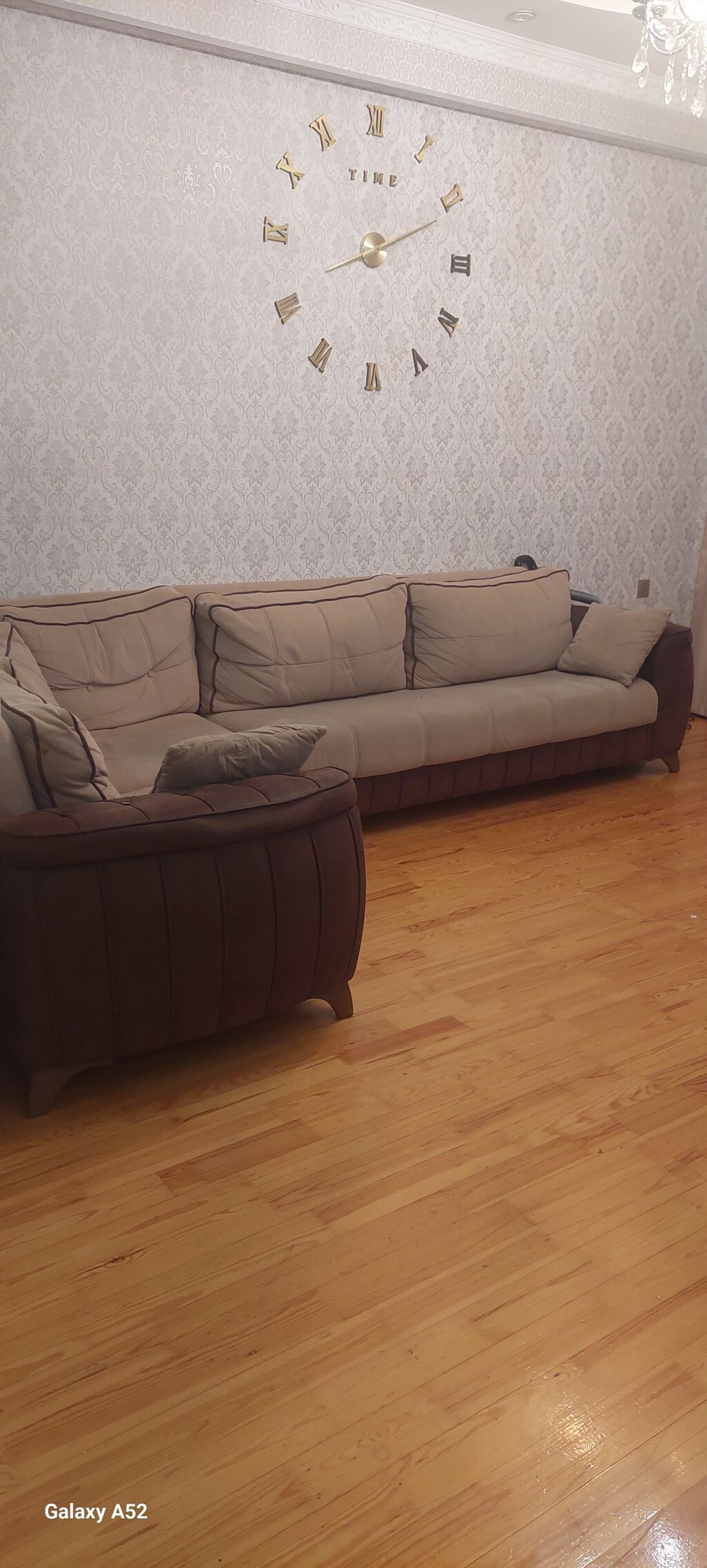İşlənmiş, Künc divan, Divan, Bazasız, Açılmayan — Mebel, Masazır (2)