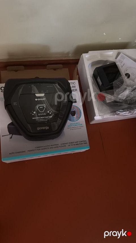 Gorenje Robotic Vacuum Cleaner RVC216BK G-smart – tozsoran robot — Digah