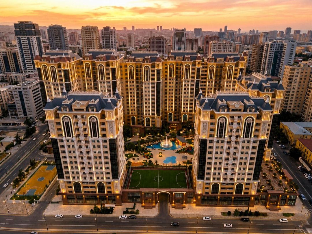 Satılır 3 otaqlı yeni tikili 122 m² — Mənzil, Bakı (2)