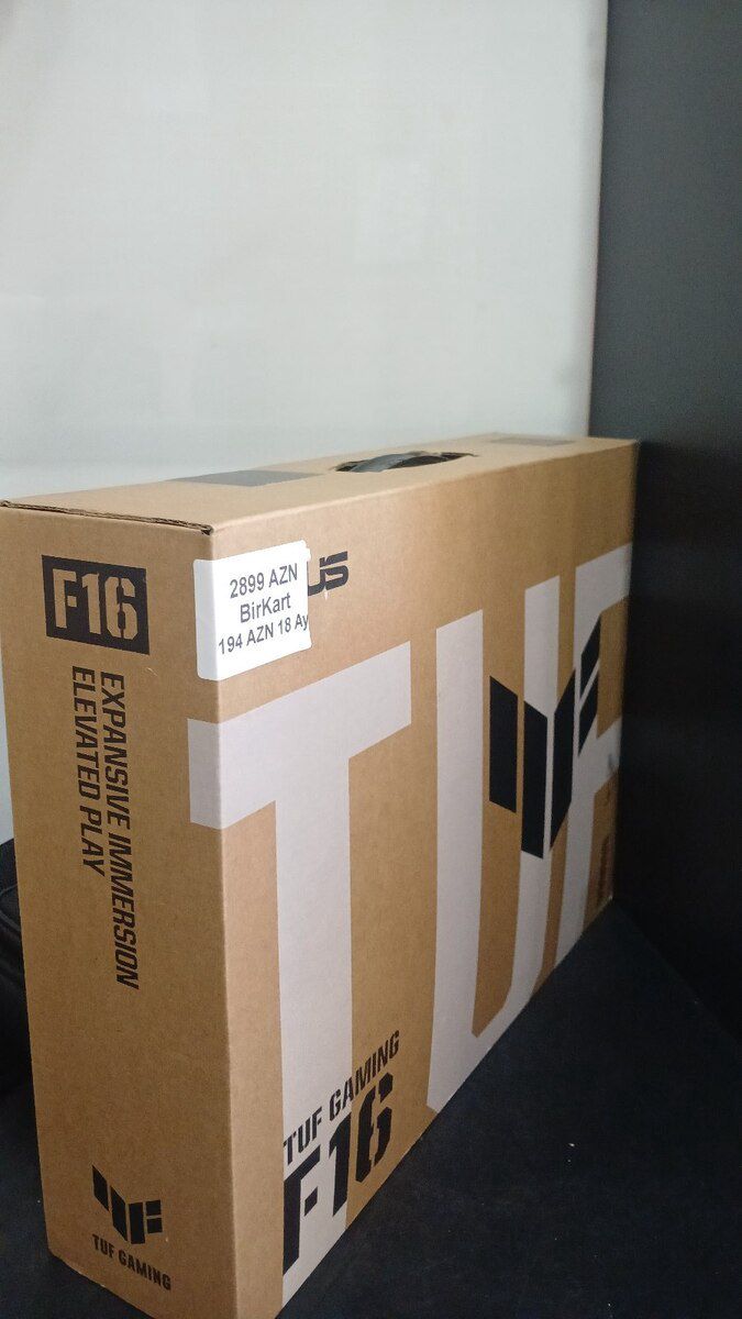 Asus Tuf Gaming F16 RTX 5060 8 GB — Elektronika, Bakı