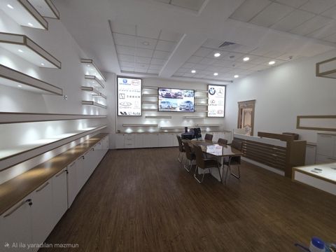 İcarəyə verilir 2 otaqlı ofis 80 m² — Bakı
