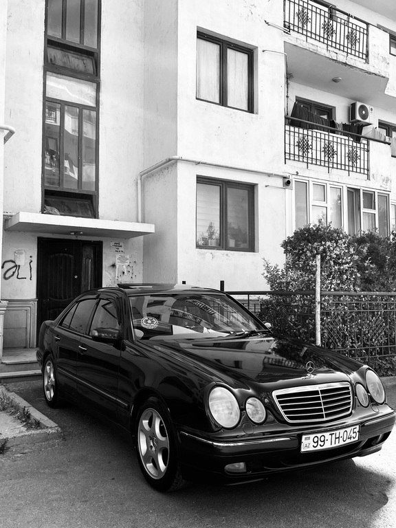 Mercedes E 270, 2.7 L, 2000 il, 880 000 km — Avtomobillər, Bakı (8)