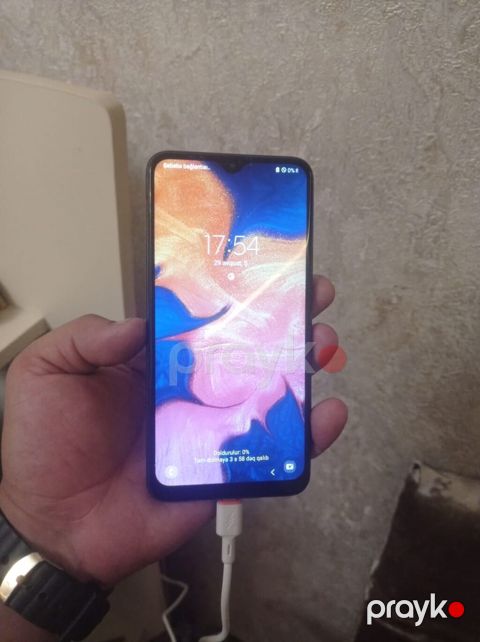 Samsung Galaxy A10, 32 GB, rəng - Qara, İki sim kartlı
