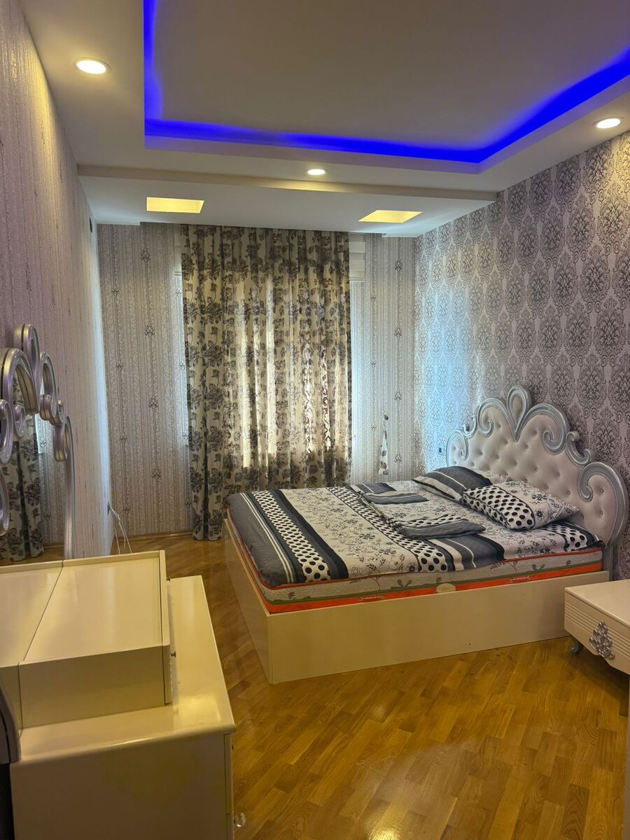 3-otaqlı yeni tikili kirayə verilir, İnşaatçılar m., 120 m² — Mənzil, Bakı (7)