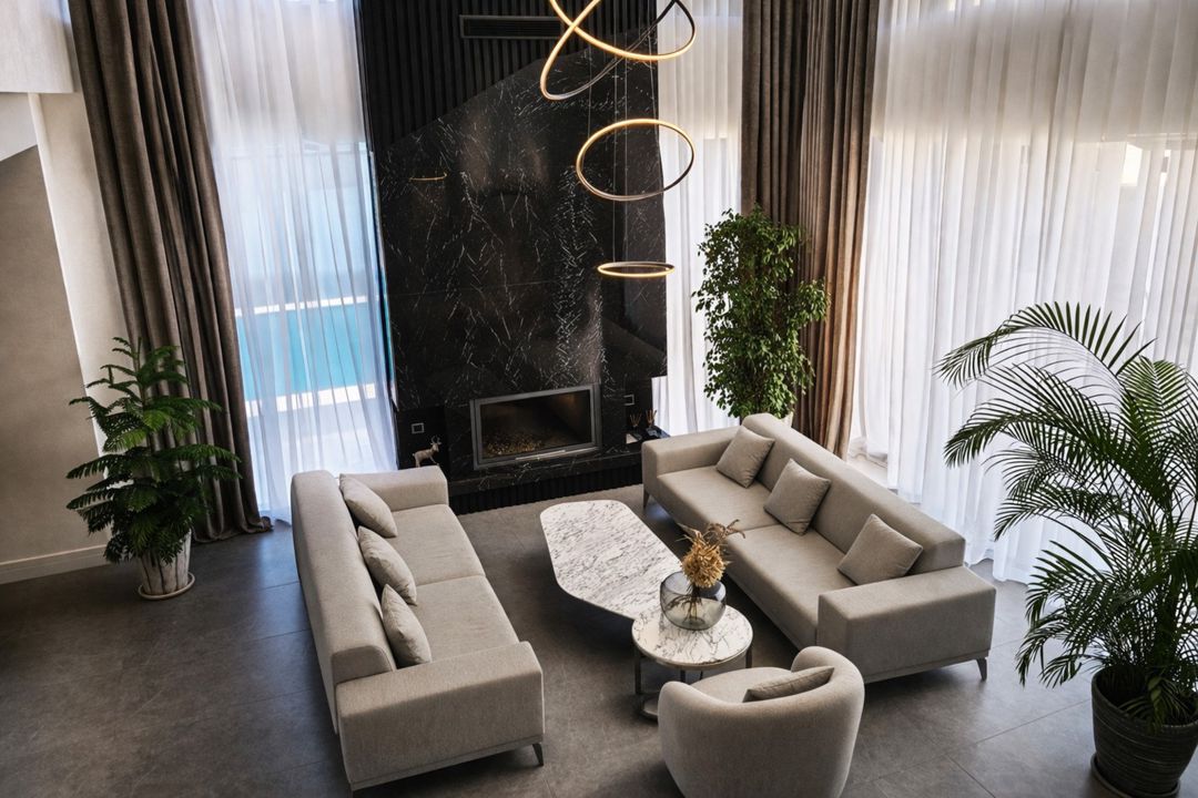 Satılır 6 otaqlı həyət evi/bağ evi 500 m² — Ev, villa, Bakı (9)