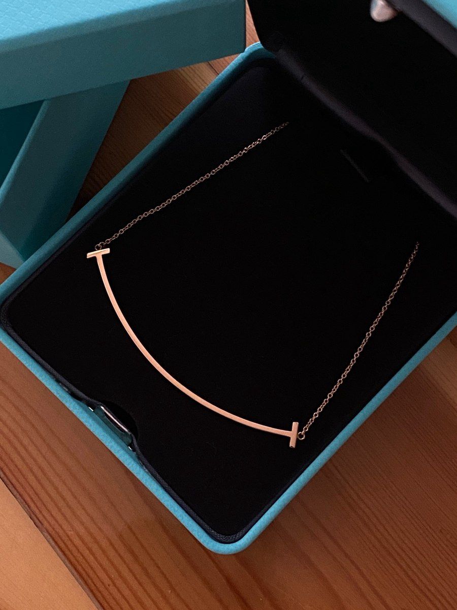 Qızıl boyunbağı Tiffany T Smile — Şəxsi əşyalar, Bakı