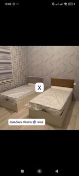 Tək nəfərlik çarpayı dəsti – baza + matras - Komplekt: yuxarı açılan — Mallar