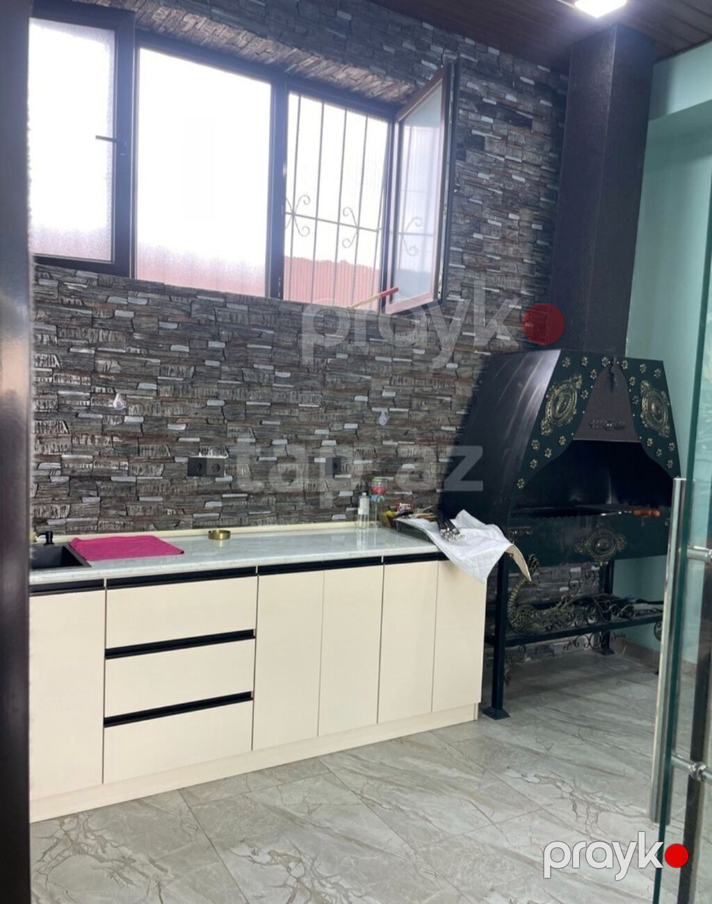 110 kv. m, 3 otaqlı, Kombi, Qaz, İşıq — Ev, villa, Bakı (8)