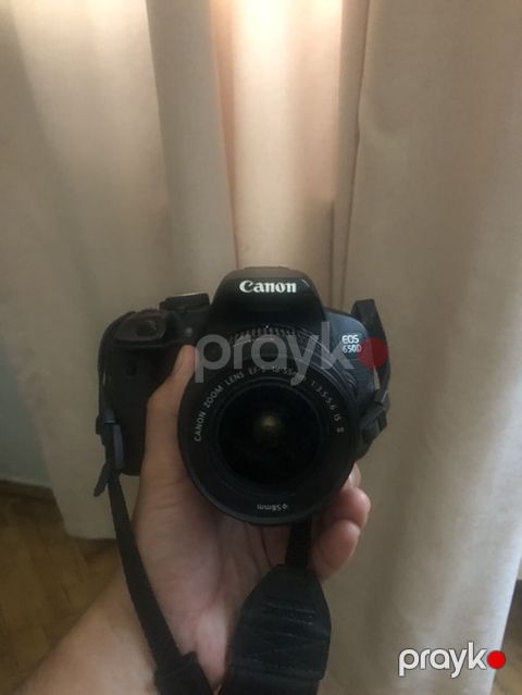 Canon EOS 650D Dslr fotoaparat - Linza: Canon Zoom Lens EF‑S 18‑55mm — Bakı