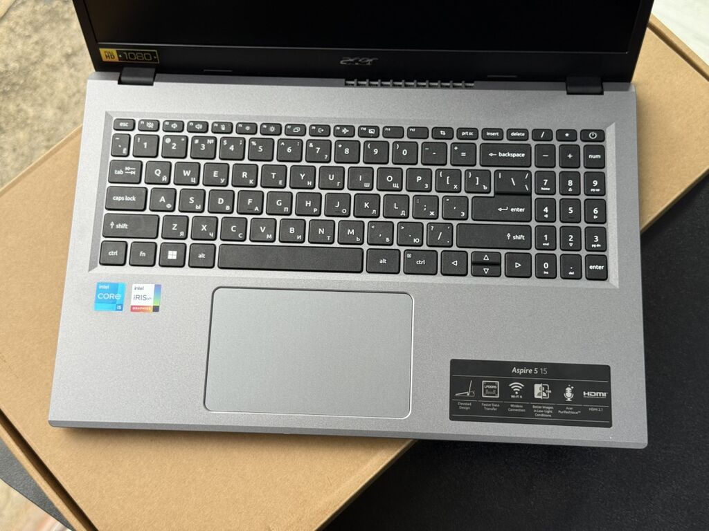Acer Aspire 5 15 noutbuk - Ekran: 15.6" Full HD (1080p), nazik — Acer, Bakı (3)
