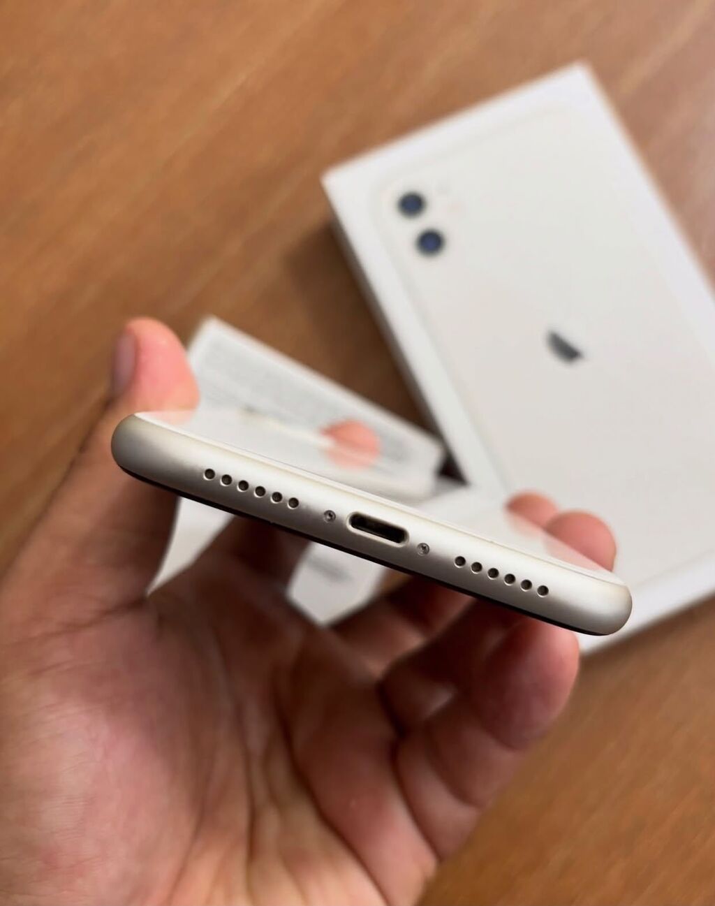 IPhone 11, 128 GB, Ağ, Zəmanət, Simsiz şarj, Face ID — Apple iPhone, Digah (5)