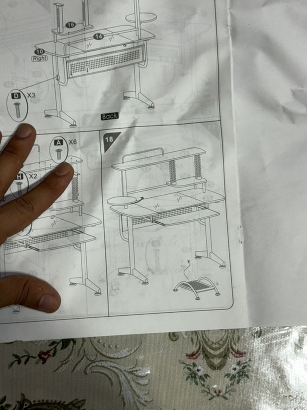 Künc masa, Polkalı, Siyirməsiz, Metal, Zəmanətsiz, Kredit yoxdur — Mebel, Bakı (2)