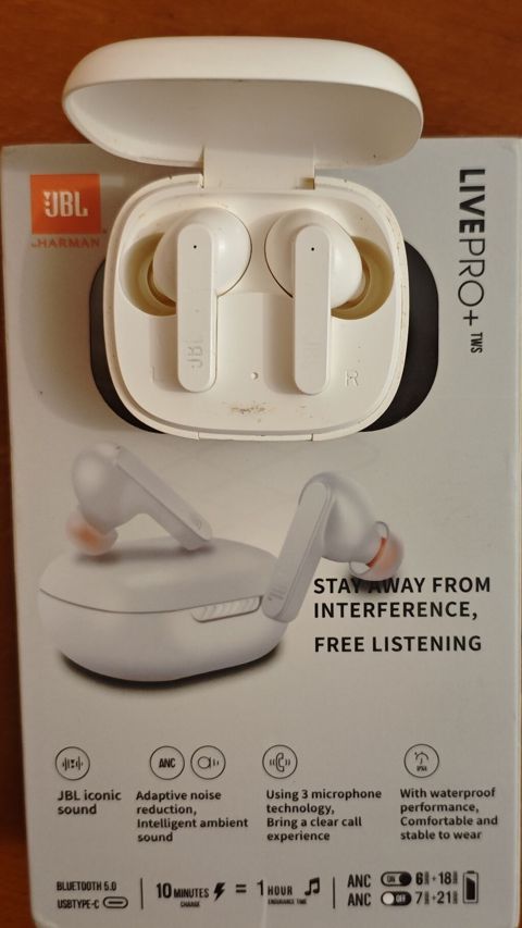 JBL Live Pro+ TWS simsiz qulaqlıq - JBL Iconic Sound – güclü və — Bakı