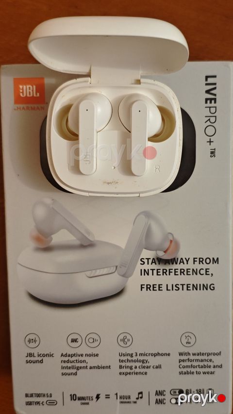 JBL Live Pro+ TWS simsiz qulaqlıq - JBL Iconic Sound – güclü və — Bakı