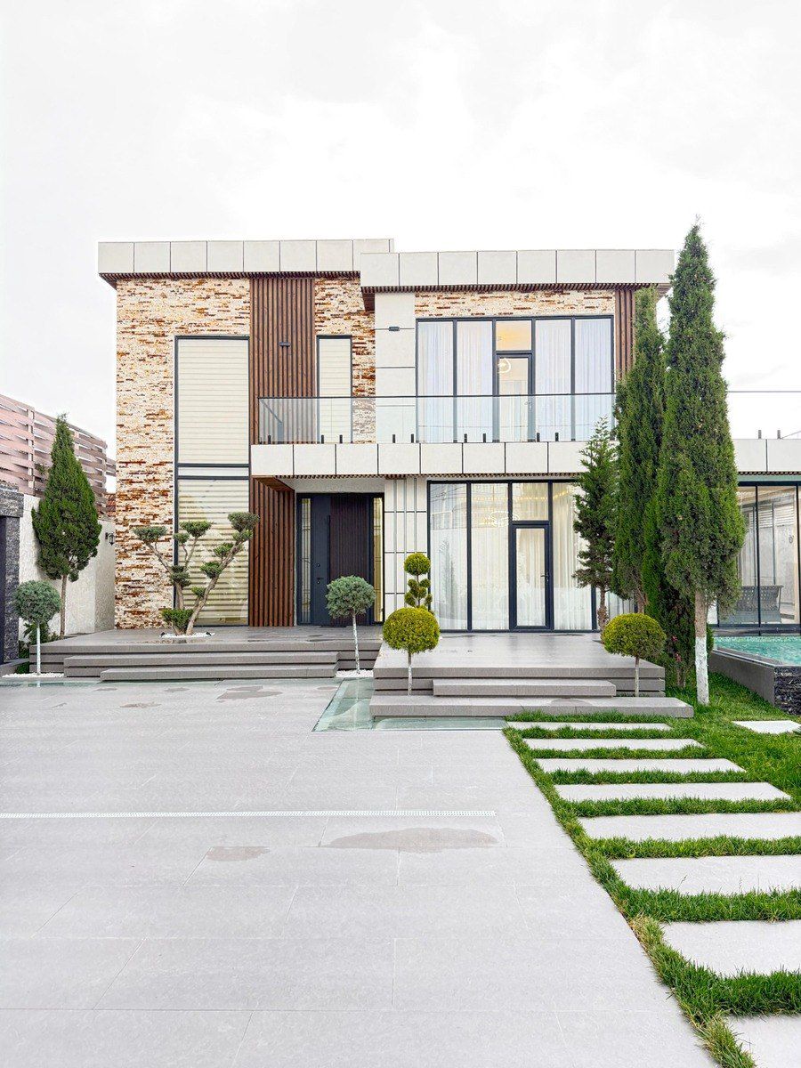 Satılır 5 otaqlı həyət evi/bağ evi 400 m² — Ev, villa, Bakı (2)