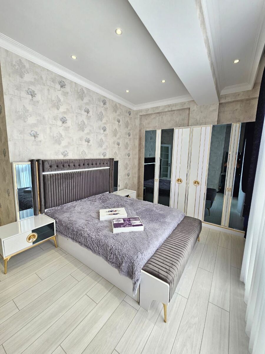 İcarəyə verilir 3 otaqlı yeni tikili 129 m² — Mənzil, Bakı (7)