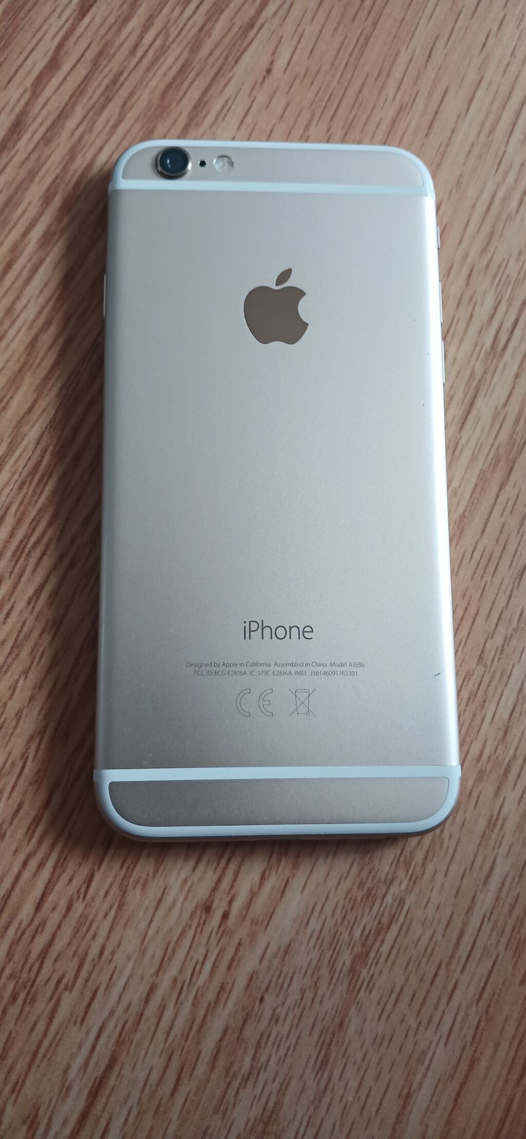 IPhone 6, Qızılı, Barmaq izi — Apple iPhone, Masazır (2)