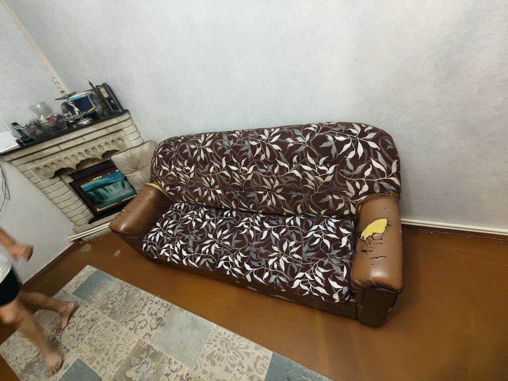 Divan–çarpayı (açılan mexanizmli) - Üçnəfərlik divan, klassik — Mebel, Bakı (3)