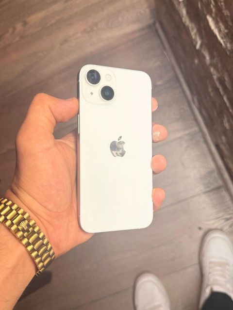 IPhone 14, 128 GB, Starlight, Face ID — Bakı